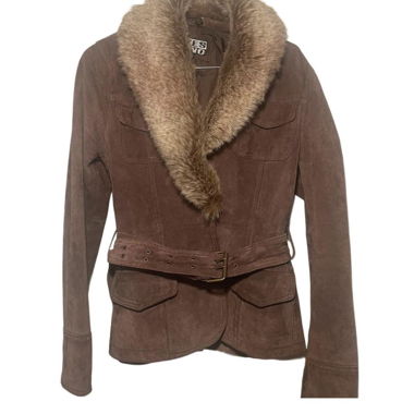 Jacke mit Kunstfell 