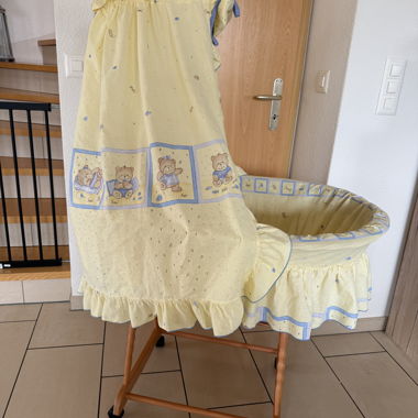 Wunderschöner Moseskorb für Baby