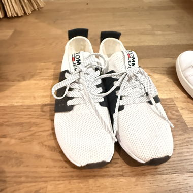 Tommy Jeans Sneaker weiss/schwarz