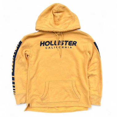 Hollister Hoodie with Backprint Yellow