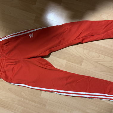 Adidas Trainingshose rot XS