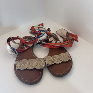 Sandal with ankle strap
