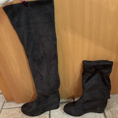 Wildlederstiefel