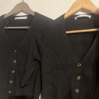 2x kurzer Pullover