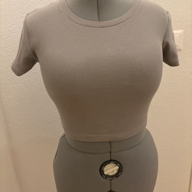 Rückenfreise Crop Top