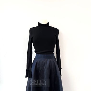 Ted Baker Midikleid navy schwarz mit Schleife