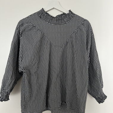 Chemisier Zara Basic à carreaux