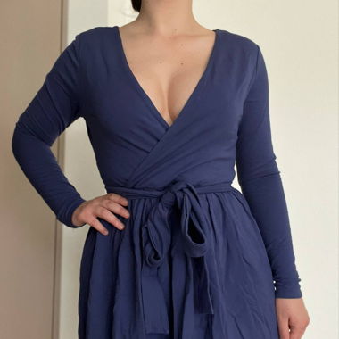 Langarmkleid