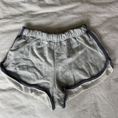 Shorts Brandy gris et bleu marine