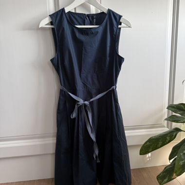 Dunkelblaues Woolrich Kleid 