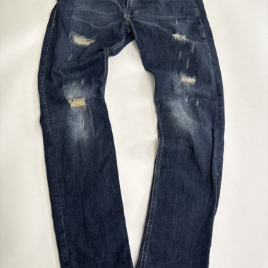 Jeans Zara Man Y2k in denim distressed