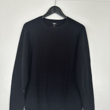Pull bleu marine Uniqlo