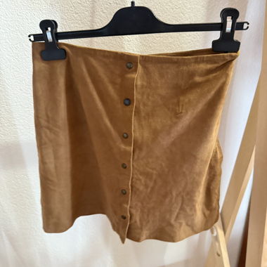 Jupe en cuir Massimo Dutti