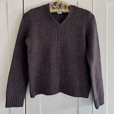 Pull en maille DKNY à encolure en V