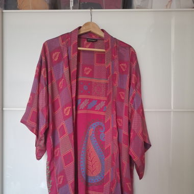 Kimono robe de chambre satin 