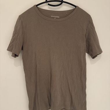Beige basic shirt