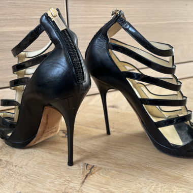 JIMMY CHOO schwarze Stilettos