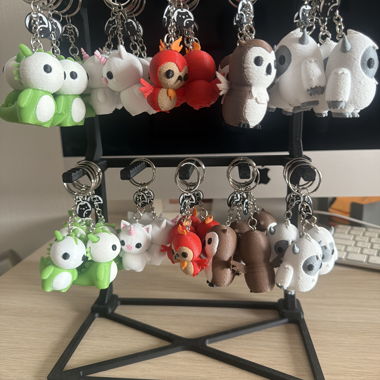 Benimals keychain set