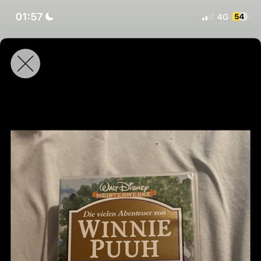 Winnie Puuh VHS Kassette