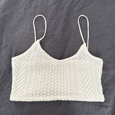 Top all’uncinetto Stradivarius