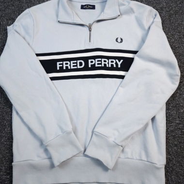 Maglione con zip Fred Perry L