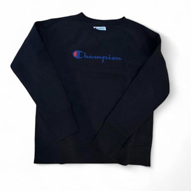 Black Champion sweatshirt, size s