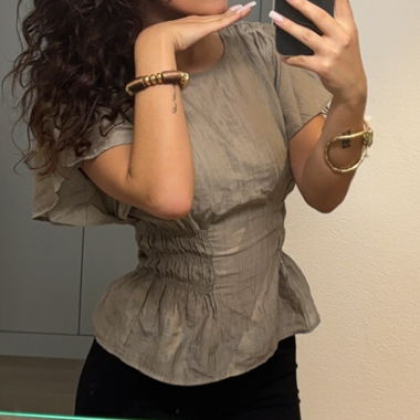 Shirt Olive Elegant
