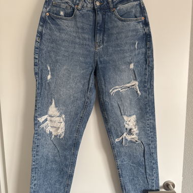Jeans High-Rise Mom Grösse 38 C&A