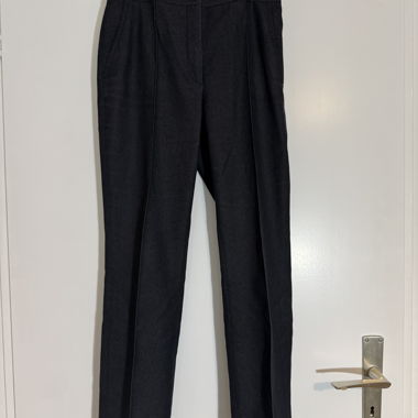 Cyrillus dark grey tailored trousers size 34