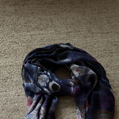 Zarter XXL Chiffon Schal Stola Tuch