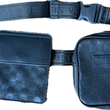 Sac bandoulière / sac banane au style designer