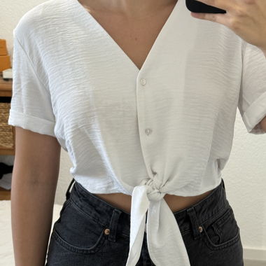 Blusa bianca - Tiffosi
