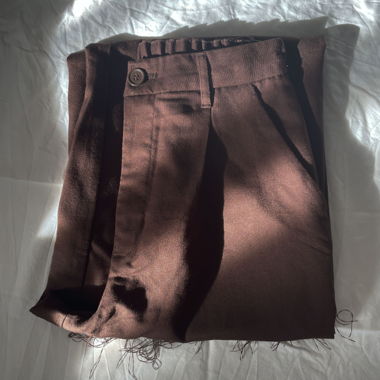 Brown dress pants