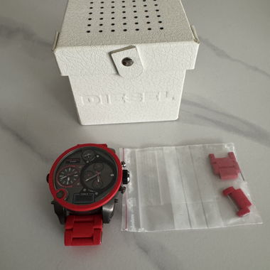 Orologio da polso Diesel rosso/nero