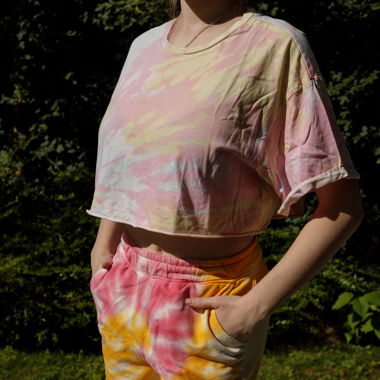 Bunte Shorts & Shirt