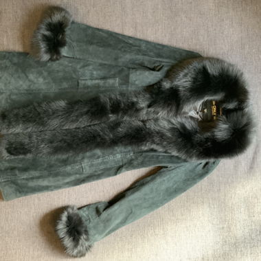 Manteau en daim Only Luxury Collection