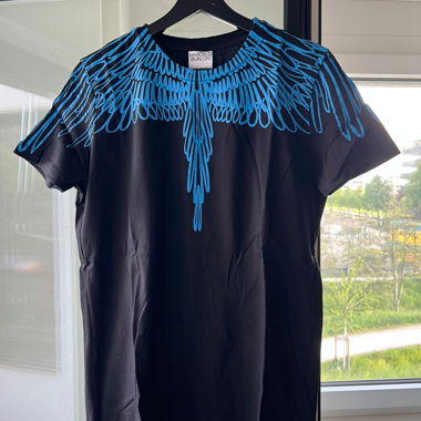 T-shirt Marcelo Burlon nero/blu