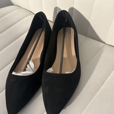 Schwarze Ballerinas