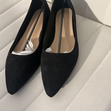 Schwarze Ballerinas