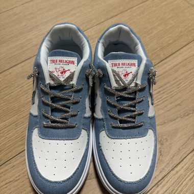 True Religion sneakers enfants bleu/blanc