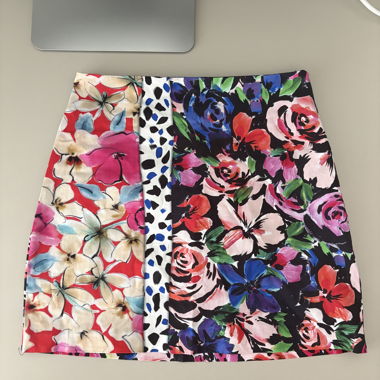 Gonna fantasia colorata Desigual, M