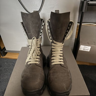 Rick Owens Army Tractor Boots