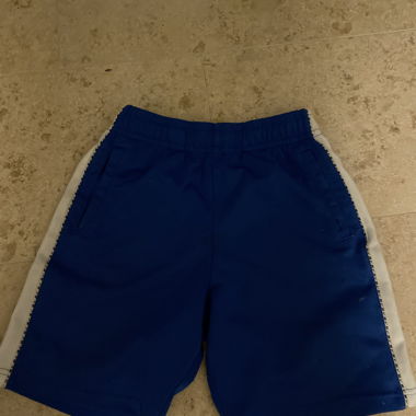 Sport-Shorts blau/weiss