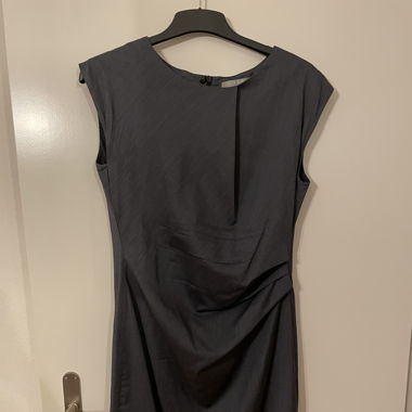 Business Kleid Anthrazit Grösse L