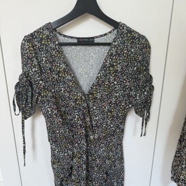 Robe à motif floral