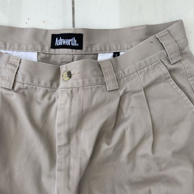 Pantaloni eleganti grigio crema Ash Worth