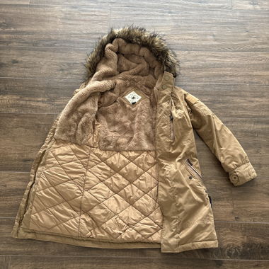 Manteau d'hiver beige