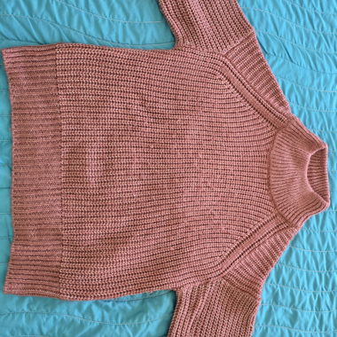 Rosa Strickpullover