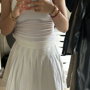 jupe blanche 