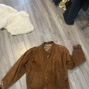 Veste en daim